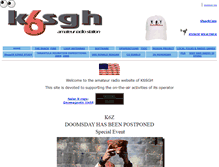 Tablet Screenshot of k6sgh.com